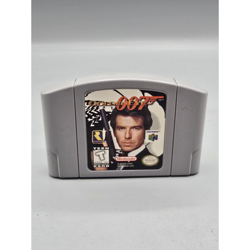 GoldenEye 007 Nintendo 64 N64 Video Game NUS-006 USA Rare Retro Authentic OEM